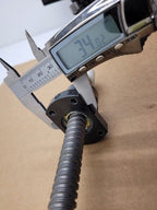1505 Kuroda ABB Recirculating Ball Screw 12" OAL 6" Travel 5mm lead 8mm Shaft