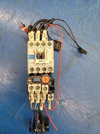 Mitsubishi TH-N20KP Contactor w/ S-N11 Thermal Overload Relay SQ250503F Caps