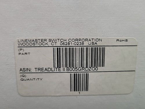 Linemaster Treadlite II II T-91-SC3A Industrial Foot Switch Push Pedal Guarded
