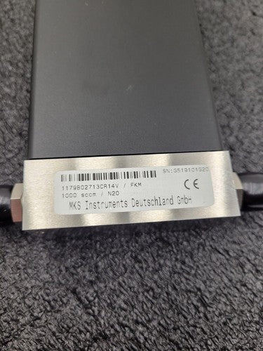 MKS 1179B02713CR14V Mass-Flo Mass Flow Controller 1000SCCM N20 Working Pull
