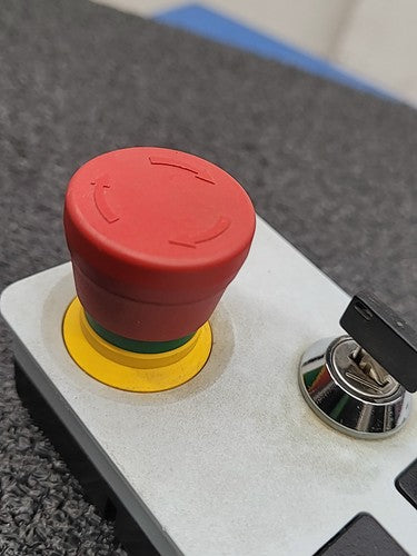 Homag 2-201-41-1451 Bedieneinheit Typ1 Control Panel Pendant Operator Unit EMO