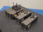 Numatics FlexiBlok Pneumatic 4 Valve Air Solenoid Manifold Block Assembly