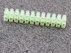 Box of 50 New BM GROUP M092 Nylon Terminal Block 12 Position 16-20AWG 600V