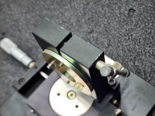 Dage 3 Axis Mirror Laser Lens Positioning X-Y-Theta Optical Stage Starrett Micro