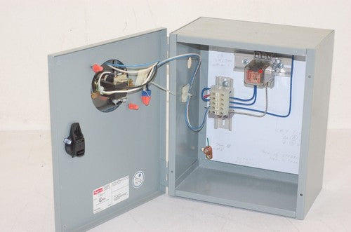 Hoffman A-12N106 Enclosure 12" x 10" x 6" w/ Federal Vibratone 350 Horn 120V (C)