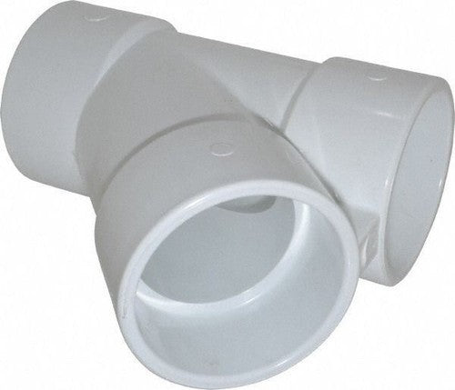 Spears 475-040 PVC SCH-40 WYE 150PSI, 4" Slip, White