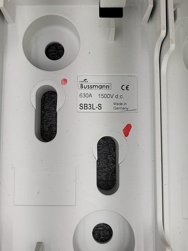 4 Bussmann PV-400A-3L 400A gPV Photovoltaic Fuses with Holders & Terminal Covers