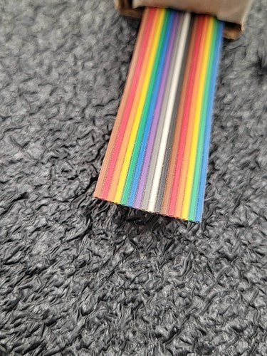 6 Rolls 3M Scotchflex Flat Cable Ribbon UL Style 2776 3302 16 Conductor 28 awg
