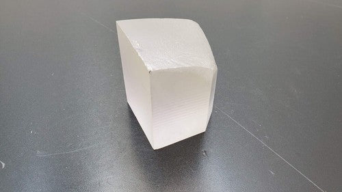 Industrial Crystal Synthetic Sapphire Ingot 2.15 Pounds (L)