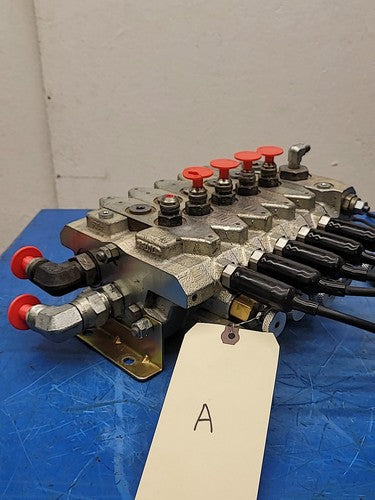 Parker Pulsar VPL Series Hydraulic Valve Manifold Block Solenoid Stack 5 Way A