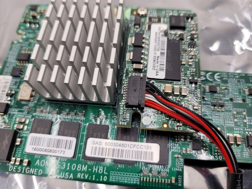 Supermicro AOM-S3108M-H8L 8-Port SAS Internal RAID Mezzanine Card w/ capacitor