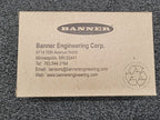 Banner SM312CV2 Mini-Beam Photoelectric Sensor Convergent Red Light Beam 26159