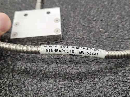 Banner Engineering BR2.53S Fiber Optic Cable Sensor Plate Plane Assembly 17379