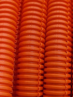 Panduit CLT50F-C3 Orange Currogated Slit Wall Wrap Cable Tubing 100FT 0.51" DIA