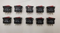 Lot of 10 TE Potter & Brumfield W51-A121B1-10 Thermal Circuit Breaker 10A 125VAC