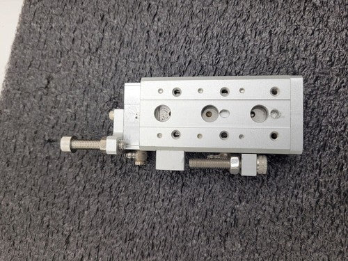 SMC MXS6-30AS Pneumatic Cylinder Linear Air Slide Table Actuator w/ Stops