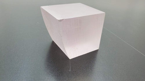 Industrial Crystal Synthetic Sapphire Ingot 1.95 Pounds (C)