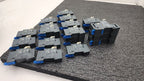 Schneider Electric DF101 DF103 DF143 Lot of 15 Fuse Holders w/ assorted fuses
