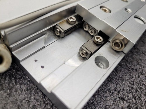 SMC MXF16-50 Low Profile Precision Pneumatic Slide Table Cross Roller Bearings
