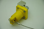 Leviton Single-Pole Female Receptacle, Yellow, 5/8" ID