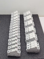 Lot of 20  ETI Fuse Holder EFD 10 1p 10 x 38 002540001 DIN Rail 3, 2 and 1 Unit