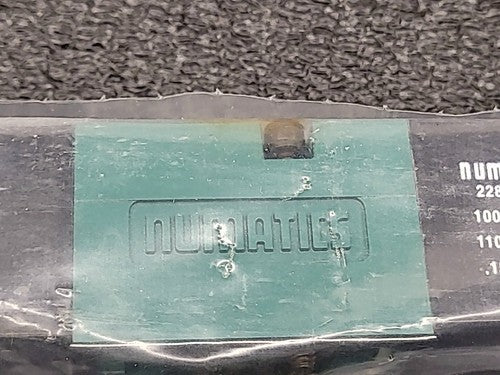 Numatics NUM081SS400K000030 Mark 8 Solenoid Air Control Valve 4-Way/2-Position