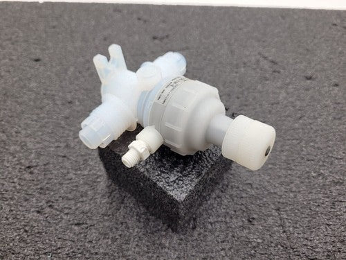 SMC LVQ40-Z13N-6 High Purity Pneumatic Diaphragm Valve 80PSI 1/2" Flare PFA