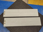 Pair Watlow Strip Band Plate Heater Heating Element Type M V460 1500W 16"x4"