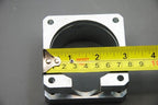 Motor Standoff Steel , 38mm High 76mm Sq, 87mm Bolt Hole Circle