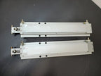 PAIR, 2X MUB32-400-DCL7204L 400mm Travel Pneumatic Linear Actuator Non Rotating