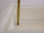 PTFE High Purity Liquid Bath Acid Rinse Tank  10"x10"x21" Tank Inside Unit C