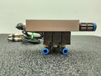 Lot of 2x SMC VZ3123-5MOZ-M5-Q and  2x VZ3123-5MOZ-M5 Pneumatic Valve Blocks