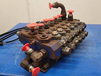 Parker Pulsar Hydraulic 6 Valve Manifold Block VPL244 C-00670 Solenoid Control B