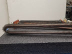 3x Industrial Tubular Finned U Type Air Heating Elements Ceramic Insulators 15"