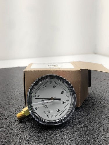 Ashcroft 25 1490A Low Pressure Gauge 30 in H2O Beryllium Copper Diaphragm