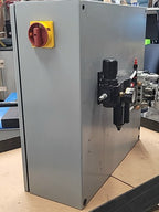 Hoffman Control Cabinet IDEC FA-3S PLC Numatics 3 Solenoid Valve ABB Contactors