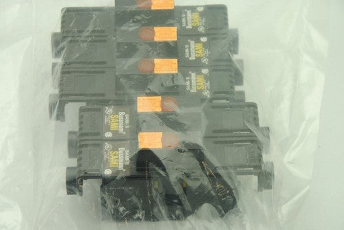 BUSSMAN SAMI-1I, Fuse Holders, Lot of 2, (1) 2-Pole and (1) 3 Pole