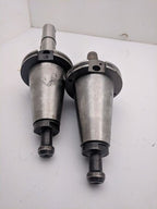 2x Erickson, Kaiser Shrink Fit Tool Holder Through Spindle Coolant CAT 50 Taper