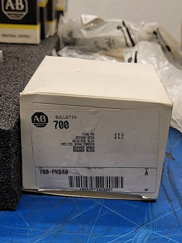 Allen Bradley Bulletin 700 AC Relay Lot PKB40 Pneumatic Time Delay Jumper Kits