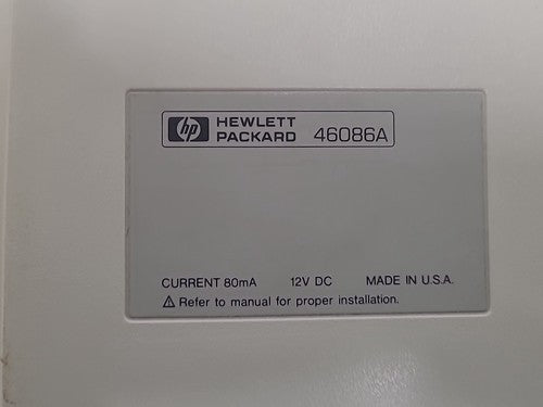 HP 46086A HIL Programmable Button Box Keypad Controller Interface 32-Button 1980