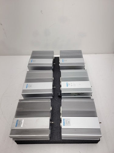 Lot of 6 Festo SEC-AC-305 Smart Electromotor Controller 7A 230VAC Part Or Repair
