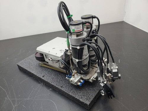 Dual Servo Motor Pneumatic Applied Friction Drive Unit For Rotary Motion Table