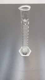 Lot of Pyrex Kimax VWR Borosilicate Glass Cylinder, Beaker, Funnel, Dish, Tongs