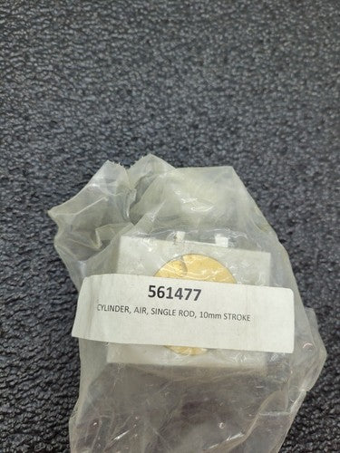 Compact Dual Acting 10mm Stroke 16mm Piston 40mm Bore Pneumatic Cylinder