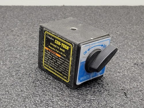 13x CEN-TECH 5646 Magnetic Base Multi Position Magnet On/Off Micrometer Holder