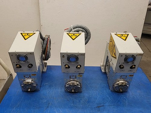 Lot 3x Muegge MH2000S-218BB Magnetron Head 2kW 2.45GHz Microwave Generator