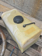 Lombardini 7 LD 665 Diesel Engine Industrial Motor Italy w/ Isuzu Fuel Tank