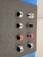Lot of 8x Banner Industrial Relay Terminal Block PBA PBP 120VAC L941887