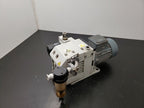 Leybold Trivac 240V D4B Tested To 11 Microns W/ AF8 Filter, OF4-25