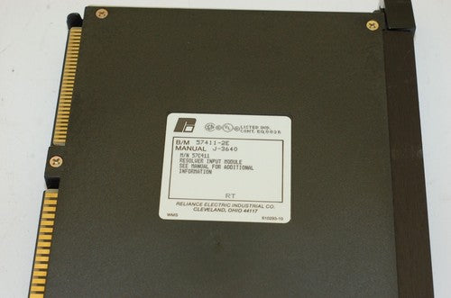 Reliance Electric 57C411-2E J-3640 Resolver Input Module